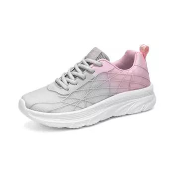 Fashion Breathable women s running shoes Lightweight non-slip women s casual sports shoes Flat fashion training fitness walking shoes 35