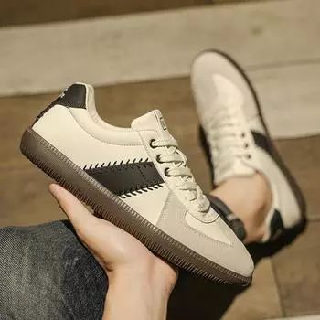 Fashion British Style Sneakers Men New Casual Walking Vulcanized Shoes Street Style Sneakers Male Sport Casual Shoes Men Good Quality 39