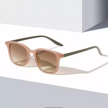 Fashion Brown Sunglasses Men Women Stylish Square Male Sun Glasses Classic Driving Shades UV400 Eyewear