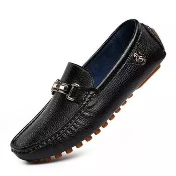 Fashion Business Mens Flats Shoe designer white shoes men Men Sneakers Shoes Fashion Classic Casual Loafers Leather Shoe 37 тёмно-синий