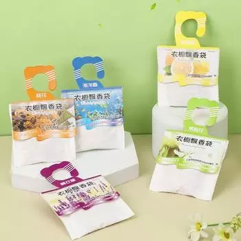 Fashion Cabinet Multi-use Mildew-Proof Fragrance Bag Poratble Kitchen Home Living Room Dehumid Fashion Wardrobe Long-Lasting Accessories Lemon/1Pc