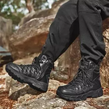 Fashion Calf Leather High Sole Sports Man Boots High Sports Shoes For Men Boot Shoes For Men Sneakers Tenis Foreign Tens Temis 39