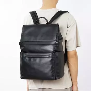 Модный повседневный рюкзак для мужчин Advanced Sense Commuter Computer Bag Большая вместимость Простая сумка для отдыха для мужчин чёрный