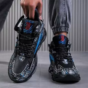 Fashion Casual sports shoes Fashion non-slip spring and autumn designer flat shoes men s vulcanized shoes plus-size men s 39