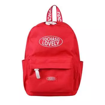 Fashion Childrens Backpack With Lightweight Breathable Material For Use Daily Red