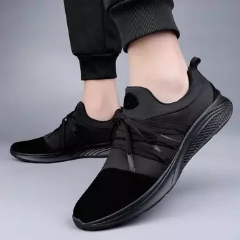 Fashion Classic Black/dark Green New Top Layer Pig Eight Leather Casual Men s Shoes Fashionable Outdoor Men Breathable Soft Sports Shoes 38