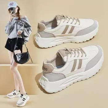 Fashion Comfortable Sports Shoes for Women in Summer Fashionable and Versatile Breathable Lightweight and Casual Sports Shoes for Women 35