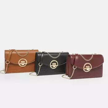 Модные сумки через плечо, повседневные женские сумки через плечо, роскошные высококачественные женские сумки с клапаном, женские маленькие квадратные сумки на цепочке