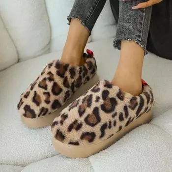 Fashion Design Ankle Snow Boots Women s Warm Cotton Shoes Winter Short Plush Boots 2024 New Comfortable Femme Cotton Shoes 36 бежевый