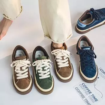 Fashion Designer Non-slip Men s Canvas Shoes Spring Autumn Soft-soled Casual Sneakers for Men Fashion Platform Sports Board Shoes Male 39