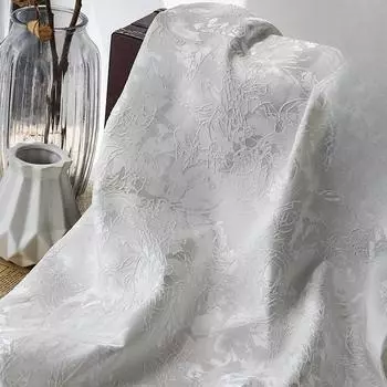 Модное отличительное плетение тисненая вязанная крючком текстура трехмерная жаккардовая ткань плетение жесткая модная ткань для костюмов и платьев пончо 90cm*145cm