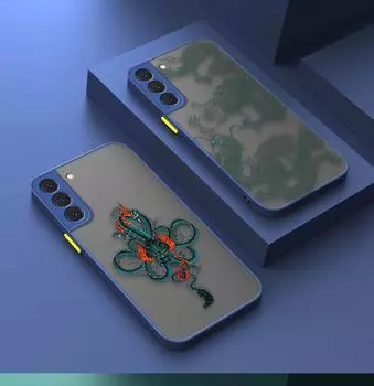 Модный противоударный чехол с изображением дракона и животного для Samsung Galaxy S22 Ultra S21 S20 FE S10 S9 S8 S10E Lite Plus 5G Samsung S22 Ultra 5G