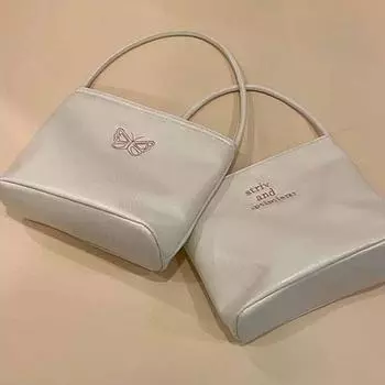 Fashion Embroidery High Elastic Waterproof Pu Leather Versatile Casual Underarm Shoulder Women S Bag