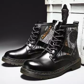Fashion Fashion 35~46 Mens Women 2024 Winter Spring Warm Ankle Snow Boots Genuine Leather Designer Brand Girls Boys Casual Shoes For Men 35