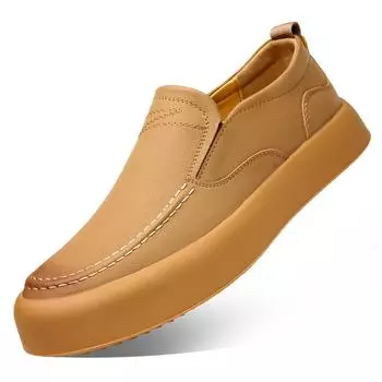 Fashion Fashion Casual New Designer Men s Shoes Spring Autumn Soft Sole Leather Dress Shoes for Men British Style Loafers Male 38
