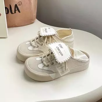 Fashion Fashion Casual New Designer Women Canvas Shoes Designer Soft-soled Outdoor Ladies Sneakers Spring Autumn Zapatillas De Mujer 35