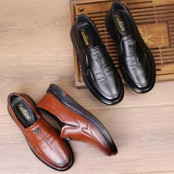 Модные мужские кожаные туфли повседневные офисные кроссовки Zapatos Hombre повседневные мокасины удобные мягкие туфли для вождения и ходьбы мужские мокасины 38 чёрный