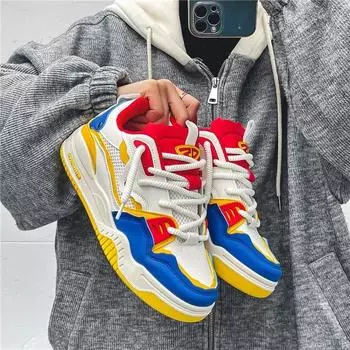 Fashion Fashion Men s Sneakers 2024 Trend Personalized Casual Men Shoes Comfort Platform vulcanized Shoes for Men Zapatillas De Hombre 39