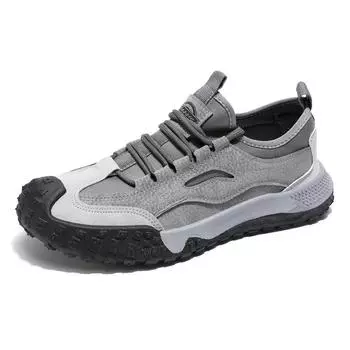 Fashion Fashion men s waterproof, anti-slip and wear-resistant lace-up leisure sports hiking shoes Fashion outdoor walking men s shoes 39