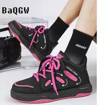 Fashion Fashion Student Casual Sneakers Designer Versatile Mens Skate Shoes Outdoor Comfortable Sport Running Shoes Lace-up Non-slip 39