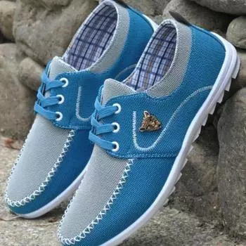 Fashion Fashionable And Lightweight Men s Leather Flat Shoes Waterproof And Breathable Casual Shoes for All Seasons US 6.5(EUR 39) серый