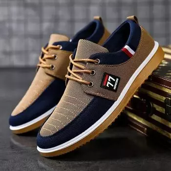 Fashion Fashionable Men s Canvas Shoes, Light Sports Shoes, Casual Mesh Breathable Vulcanized Shoes, Fashionable Lace-up Work Shoes2024 39