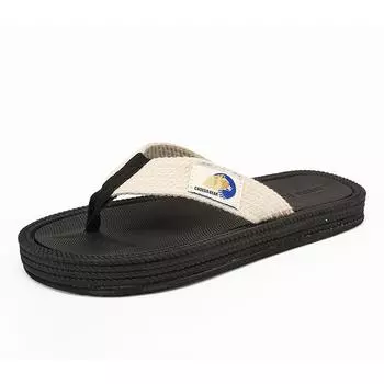 Fashion Fashionable summer espadrilles Flip-flops men s slippers Fashionable casual comfort beach sandals flat non-slip men s shoes 39