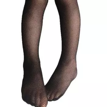 Fashion Fishnet Pantyhose Tights Children Black Net Grid Pantyhose Stocking Stuffers Kids Girls Mesh Stockings