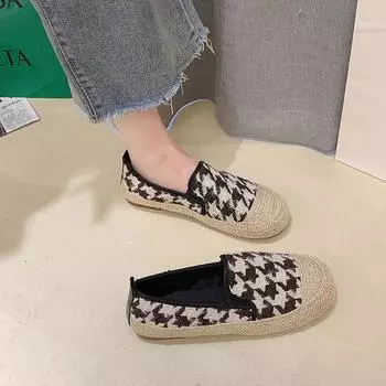 Fashion Flat Canvas Espadrilles Slip On Women s Shoes Female Footwear Casual With Elegant Hot Comfortable And Elegant Promotion Offer 35