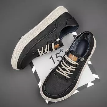 Модная мужская повседневная обувь из натуральной кожи, итальянские дизайнерские кроссовки, высококачественная удобная спортивная обувь для мужчин, брендовая обувь на шнуровке для тенниса Masculino 37 бежевый