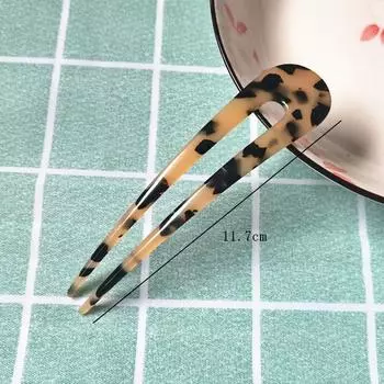 Fashion Hairpin Hair Sticks Women Hair Clip Elegant Colorful Acetate Hair Clips Girls Hair Sticks Hair Accessories Hairpin New