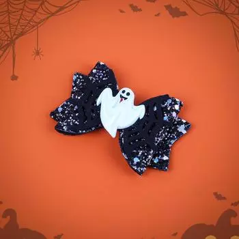 Fashion Halloween Hair Clips Pumpkin Devil Hair Bows Hairpins Girls Festival Party Cosplay Barrettes Clips Kids Hair Accessories