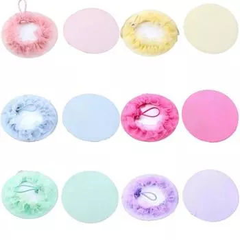 Fashion Headdress Ballet Hair Net Drawstring Hair Bun Cover Girls Elastic Hair Net Kids фиолетовый