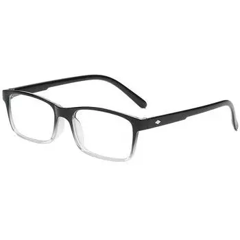 Fashion High Definition Anti Blue-Ray Reading Glasses Men Women Gradient Color Resist Fatigue Presbyopic Eyeglasses + 100 degrees