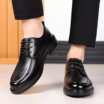 Fashion High Quality Social Shoe Male Legitimate Leather New Men s Formal Shoes Cheap Liquidation Party Casual Business Suit Clothing 39 37