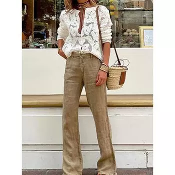 Модная блузка с длинным рукавом, элегантная рубашка на пуговицах, винтажная женская трикотажная куртка больших размеров L абрикосовый