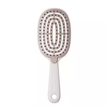 Fashion Hollow Massage Comb Anti-static Wet Dry Use Scalp Massage Brush Convenient Elegant Salon Styling Tool Styling Tool