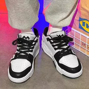 Fashion Hot Style High Quality Men s Casual Shoes Thick Bottom Trendy All-match Shoe for Men Height-increasing Casual Shoes Sneakers 39