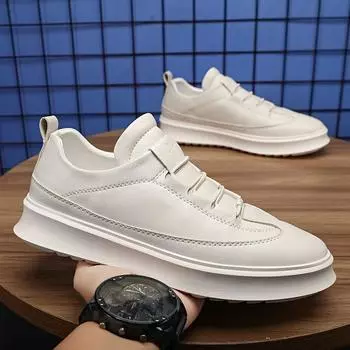 Fashion Italian Luxury Men s Shoes Handmade Casual Shoes Breathable Sneakers Shoes Comfortable Outdoor Designer Shoes Zapatillas Hombre 39 бежевый