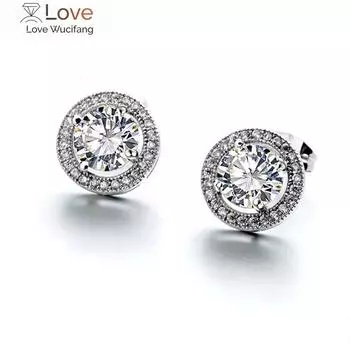 Модные ювелирные изделия из стерлингового серебра 925 пробы, полые резные серьги-иглы, женский кристалл от австрийской женщины, рождественский подарок