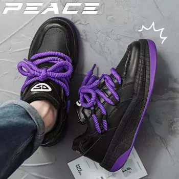 Fashion Korean version men s shoes casual shoes retro thick baseplate shoes men s sports shoes trendy versatile running shoes 39