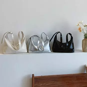 Fashion Korean Version of Commuting Texture Retro Casual Trendy Temperament One-shoulder Crossbody Bag for Women