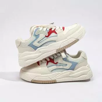 Fashion Lace Up Mesh Breathable Flat Shoes for Women Woman Footwear Summer 2024 Luxury New Arrival Spring on Offer Original Light Trends 35