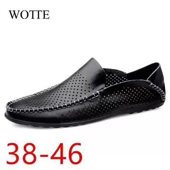 Fashion Leather Men Casual Shoes Luxury Brand 2024 Mens Loafers Moccasins Breathable Slip on Black Driving Shoes Plus Size 45 46 38 вино красного