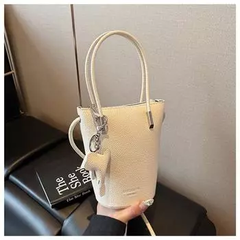 Fashion light luxury bucket bag women s new versatile small bag wind shoulder crossbody armpit bag