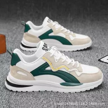 Fashion Lightweight Running Shoes for Men 2024 Designer Mesh Casual Sneakers Lace-Up Male Outdoor Sports Tennis Shoe 39 серый