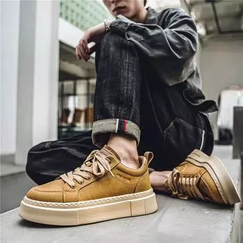 Fashion low-top casual board shoes New solid color lace-up small black shoes Hong Kong style trend outdoor student shoes 39