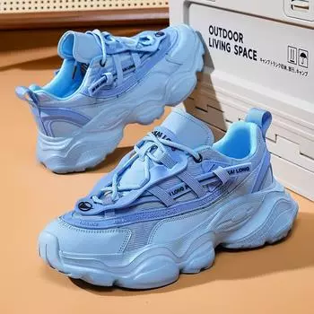 Fashion Luxury Thick Women Mens Designer Vulcanized Chunky Casual Shoes Brand White Platform Girls Boys Tennis Origina Footwear Sneakers 36