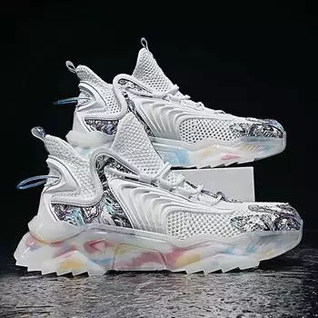 Fashion Male Shoes Sports Men s Casual Sneakers Mesh Summer Light Offers And Korean Style Running Walking Simple Jogging On Clearance 38