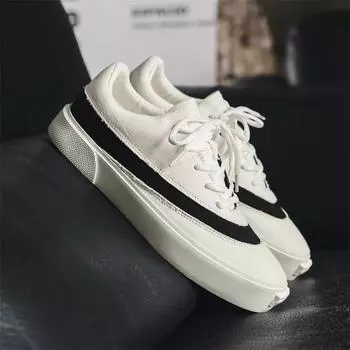 Fashion Man Vulcanized Shoes New Canvas Shoes Summer Breathable Comfortable Men Sneakers Casual Walking Flats Lace-up 44 белый